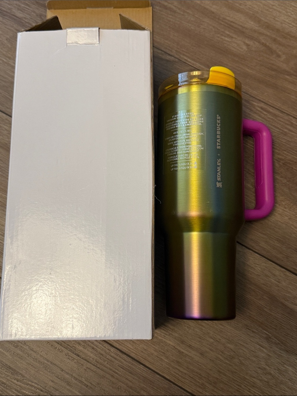 Starbucks x Stanley 40oz Tumbler - Summer Sunset Gradient (No Straw)